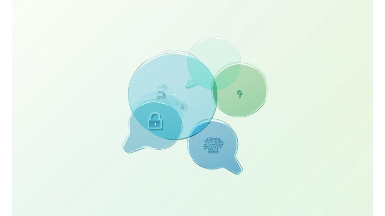 Infografía de las reglas de privacidad y seguridad de la comunidad de Cimiento Vital