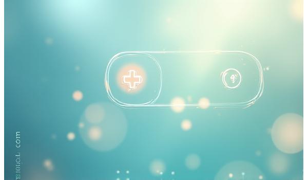 Sello de certificación médica y un icono de chat seguro, transmitiendo confianza y confidencialidad en las consultas.