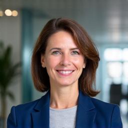 Retrato de la Dra. Elena Martínez, especialista en Medicina Preventiva.