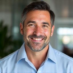 Retrato del Lic. Roberto García, nutricionista clínico.